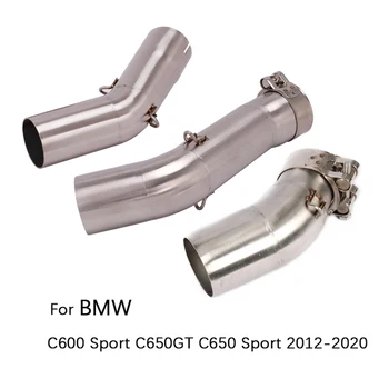 Слипоны за BMW C600 Sport C650GT C650 Спортен Мотоциклет Изпускателна Тръба Средно Ниво Тръби Слипоны 51 мм Ауспуси Резервен Cat 2012-2020