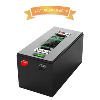 LiFePO4 24V 100Ah, литиево-железния слънчев елемент, търговия на едро с литиеви батерии