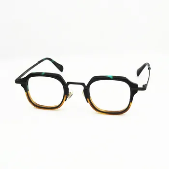 Квадратни рамки за очила 2022 от ацетат, дизайнерски маркови очила, слънчеви очила по рецепта на открито най-високо качество