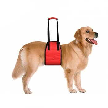 Поддържаща шлейка за повдигане на кучета Помага на Кучетата със слаби предните или задните Крака да стана, да ходи, да Седне в колата, се Изкачи по стълбите, Инвалидна количка за кучета