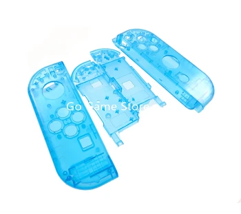 1 комплект за Nintendo Switch NS Joy Против Прозрачен калъф прозрачен пластмасов корпус Защитна дръжка за камерата твърд калъф