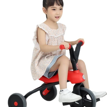 Постоянен детска триколка Zl за кола, Детски велосипеди, Детска количка, Детски инструмент за пеша