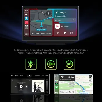 Автомобилно Радио Ainavi 7 инча За Volvo XC60 2008-2017 Безжичен Carplay Android Auto Мултимедиен Плеър Qualcomm за 4G 1 Din