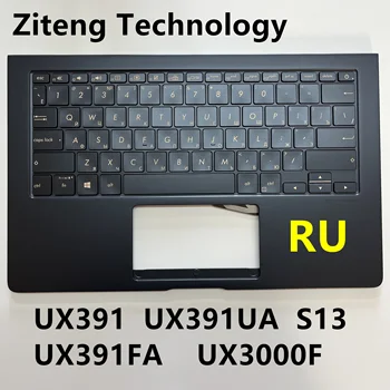 НОВ BG руски за лаптоп ASUS UX391 UX391UA S13 UX3000F UX391FA със синя капачка C