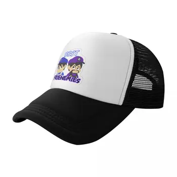 Бейзболна шапка SMG4 и SMG3 Best Frienemies, дизайнерски шапка, полистирен шапки за партита, бейзболни шапки, мъжка шапка, дамски