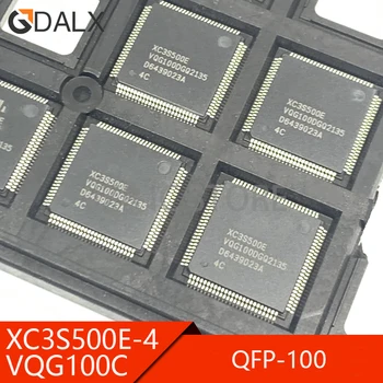(5 парчета) 100% Добър чипсет XC3S500E-4VQG100C TQFP100 XC3S500E-4VQG100C QFP100 XC3S500E-VQG100 QFP-100