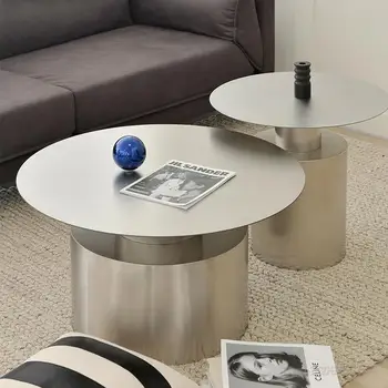 Метална маса за спални, Модерни Офис Порцелан Творчески напреднали маса Минималистичен дизайн Muebles Para El Hogar Мебелите за Дневна