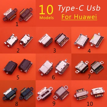 10 модели USB-конектор Тип C За Зареждане, Порт конектор За Huawei Mediapad P10 P20 P30 P40 Lite Pro Plus M3 M5 Pro Lite View 10