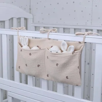 Преносима чанта за съхранение на бебешки легла, органайзер за пелени, Многофункционална чанта за памперси в таблата за новородено, бебешки аксесоари, спално бельо