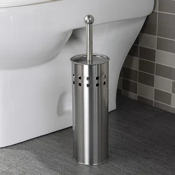 Висококачествена четка за тоалетна от неръждаема стомана 430 9,7 см. * 32 см, стоки за баня, държач за четка за зъби escobilla, аксесоари