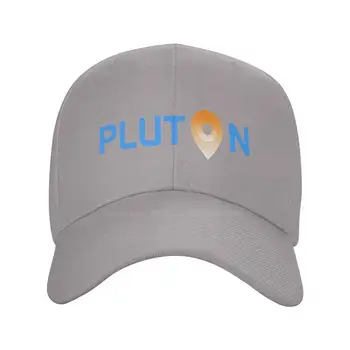 Дънкови шапка с логото на Pluton най-високо качество, бейзболна шапка, вязаная капачка