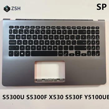 SP испански за ASUS S15 S5300F S5300U X530 S530F Y5100UB калъф за клавиатура на горния капак