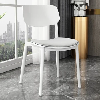 Модерни трапезни столове в скандинавски стил и Ергономичен Дизайн на кухня, Спестяване на пространство, Трапезни столове, Елегантни Градински мебели Sillas Nordica