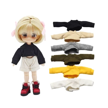 ob11 Детски дрехи DOD BJD, тениска с дълги ръкави, куклен жилетка 1 / 12bjd, аксесоари за кукольной дрехи gsc