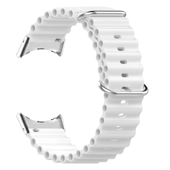 Устойчив на пот удобна каишка, съвместима с умни часовник Pixel, водоустойчив регулируема гривна, издръжлив силикон гривна