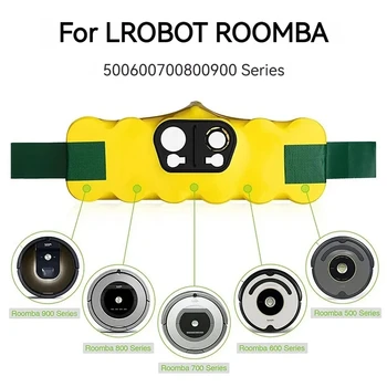 Батерия за Робот-Прахосмукачка 14,4 5000 ма за iRobot Roomba 500 600 700 800 900 серия 14,4 v 620 650 770 780 580 Батерии
