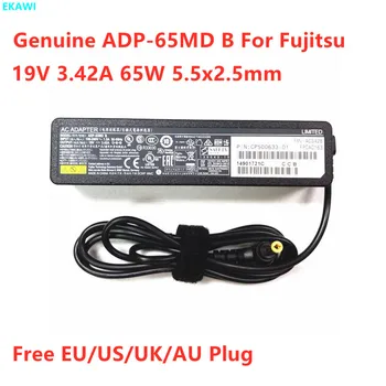 Оригинален Адаптер ADP-65MD B 19V 3.42 A 65W ADP-65YH A A13-065N3A За Лаптоп Fujitsu Lifebook U554 E753 P70, Зарядно Устройство