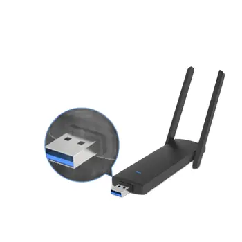 1200 Mbps wifi адаптер 802.11 ac/b/g/n 2.4ghz + 5,8 G wi-Fi ключ безжична антена USB Ethernet Мрежова карта ac