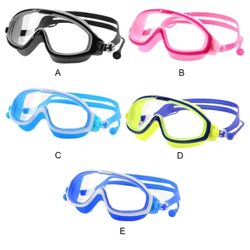 Детски очила за плуване Водоустойчив защита, детски слънчеви очила с широк преглед, еластични и удобни очила за каране на сърф за момчета и момичета