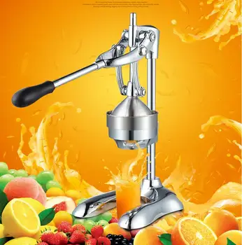 Сокоизстисквачка за цитрусови плодове, Машина за приготвяне на пресен портокалов сок на нар, грозде, Ръчна сокоизстисквачка за изстискване на сок от лимон ръчно прес машина за изстискване на сока от плодове