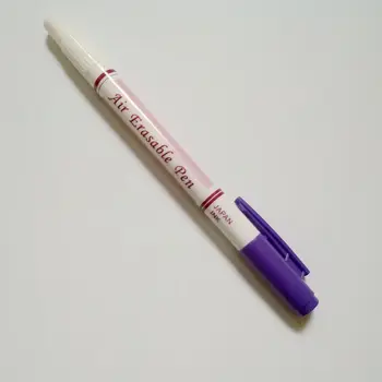 JHG двустранно стираемая дръжка, водоразтворим маркер за боядисване на тъкани, писалка с невидимо мастило, подменяйки портновский бледа маркер, дръжка за бродиране