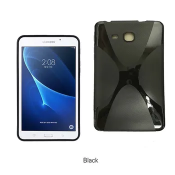 Мек калъф от TPU-гел X-line със защитата от захващане за Samsung Galaxy Tab A 7,0 T280 T285 2016 edition 2 бр.