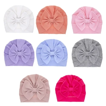 Цветни детски шапки-тюрбани под формата на бонбони за деца и Момичета