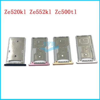 Тава за SIM-карти Micro SD За Asus Zenfone 3 ZE552KL ZC500TL ZE520KL Гнездо за Sim-карти, Част от Адаптер