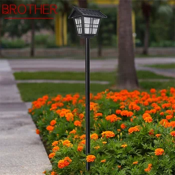 Уличен Слънчева Светлина Brother за Тревата Модерен Водоустойчива IP65 Градински Лампа За Вила Duplex Park