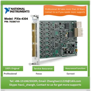 NI National Instruments PXIe-4304, Модул за събиране на данни с едновременна филтрация 783867-01