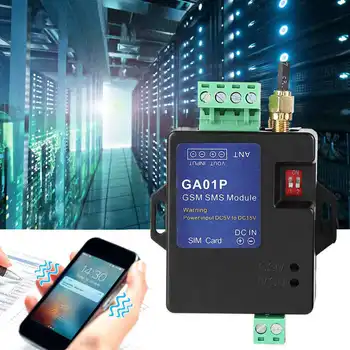 GA01P GSM Mini Smart Remote Сигнал за спиране на тока на SMS-извикване на алармени системи за сигурност (N)
