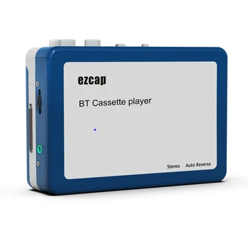 Ezcap215 Ретро Кассетный Персонален Касетофон Стерео Bluetooth Прехвърляне на Касетофон Аудио Музикален Плеър, Мини BT4.2 Кассетный Плейър