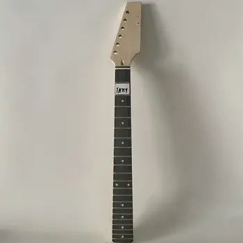 NT759 Торта Fretboard електрически китари Необработанная предната баба от Клен с розово дърво Без бои, повреди повърхността и замърсявания По индивидуална заявка