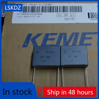 10-50 броя KEMET AV R75 2,2 uf/400 В 2u2 225 абсолютно нов филмов кондензатор 27,5 мм
