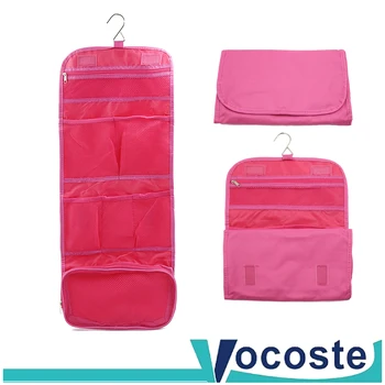 VOCOSTE, градинска Многофункционална пътна Косметичка, холщовая чанта Органайзер за тоалетни принадлежности, козметика чанти за грим, Чанта за миене на съдове