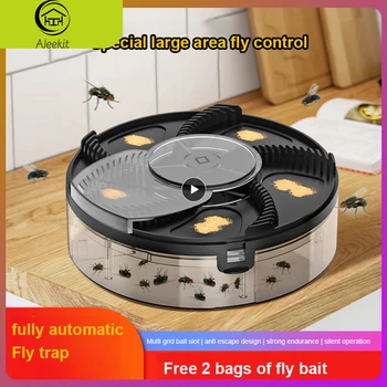 Usb Fly Killer Напълно автоматична капан за мухи Ресторант Кухня Домакински зареждане Мухоловка Безопасни, безшумни кухненски принадлежности