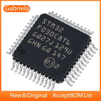5ШТ STM32F030C8T6 LQFP-48 Arm Cortex-M0 32-битов микроконтролер MCU