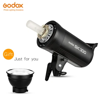 Безплатна доставка DHL Godox SK300 300W 58GN Професионална студийная светкавица, стробоскоп, монолайт с ламповой глава