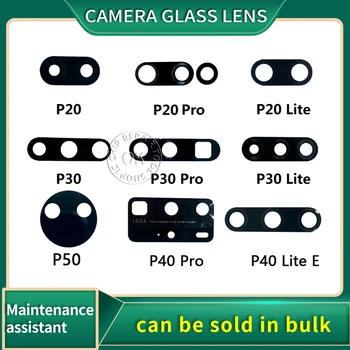 2 бр./лот За камерата Huawei P30 Lite Стъклен Обектив С Лепилен Стикер За Обектива на камерата Huawei P20 P30 Lite P40 Pro + Инструменти За Възстановяване на