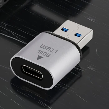 5 В USB 3.1 включете USB C женски адаптер, щепсела и да играе, 3A зарядно устройство, конвертор, високоскоростен пренос на данни за Huawei/Samsung