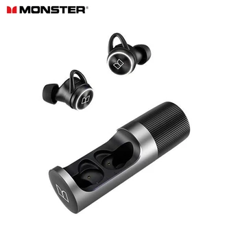 Monster Яснота 101 AirLinks Clear Talk TWS ушите Bluetooth Безжични слушалки ENC с шумопотискане, слушалки подложка с микрофон