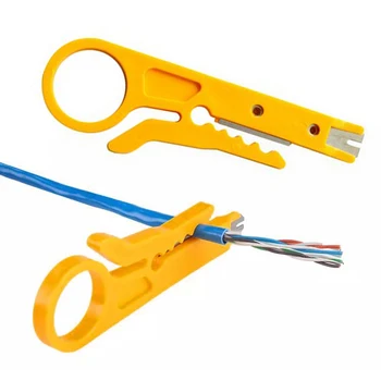 1 бр. мини джобен нож за източване на тел клещи клещи инструмент за източване кабел за Подстригване Преносим инструмент за ремонт на детайли Клещи