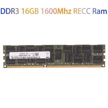 DDR3 16GB 1600MHz RECC Ram 240Pin 2RX4 1.35 V REG ECC RAM Памет За Дънната Платка X79 X58