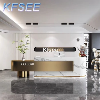 Kfsee 1 бр. в комплект 160*60*100 см, рецепцията на модерния салон за красота
