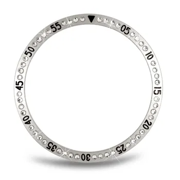 Гривни за мъже, пробег пръстен 42 мм, стилен часовник, с мащаба на Watch4 и диамантен пръстен Smart Elegant, съвместим с samsung smart