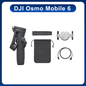 3-Axial ръчно стабилизация на карданного на окачването DJI OM 6 Osmo Mobile 6 ActiveTrack 5.0 С прости указания и магнитен редактиране с едно докосване в наличност