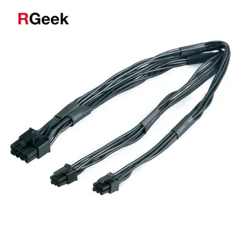 Кабел-адаптер за захранване на видеокартата RGEEK Dual Mini от 6 до 8 контакти PCI Express за Mac Pro Tower/Power Mac G5 15 инча (37 см)