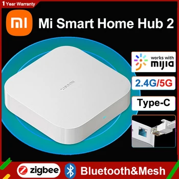 НОВ Xiaomi Портал 2 Zigbee 3,0 Умен Домашен хъб Интелигентна мулти-режим Wifi 5 Ghz И 2.4 Ghz, Bluetooth Мрежа Type-C Работи с приложение Mijia
