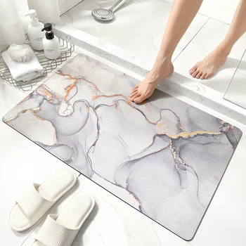 Быстросохнущий мат DAJIANG от диатомита, нов модерен японски впитывающий подложка за баня, технологичен подложка за пода