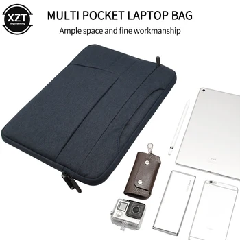 Универсална чанта за лаптоп 13.3/14.1/15.6 Инчовата чанта за лаптоп Macbook, чанта на рамото, чанта-портфейл за пътуване